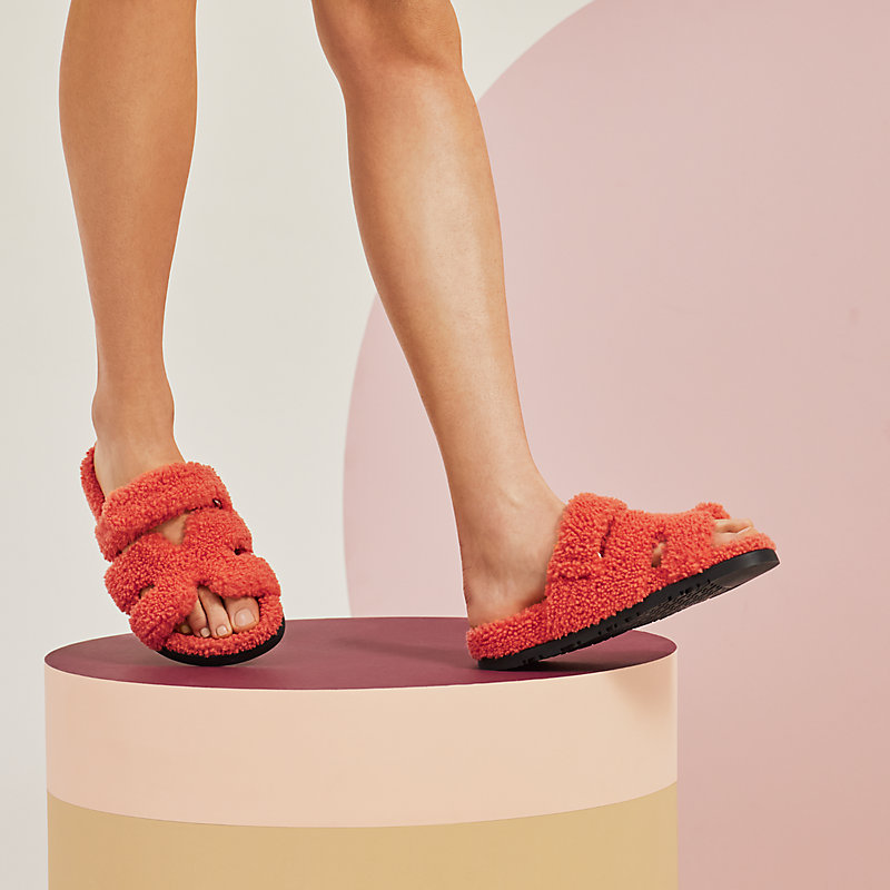 靴 Hermes Logo Orange Espadrilles 靴 Hermes Logo Orange Espadrilles HERMES espadrilles 36